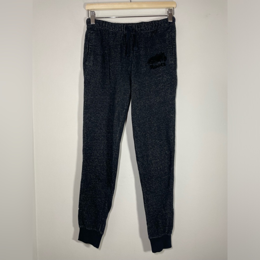 Roots Black Slim Cuff Sweatpant size XS - Picture 5 of 10